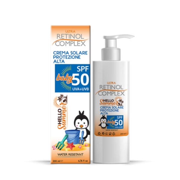 Protección solar alta bebé y niños