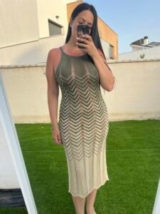 Vestido lima verde