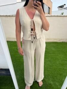 Conjunto Luna beige