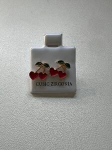 Pendiente cereza 3