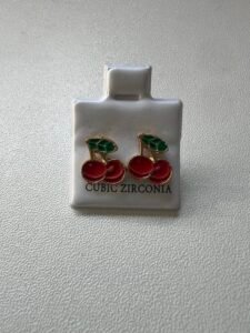 Pendiente cereza 4