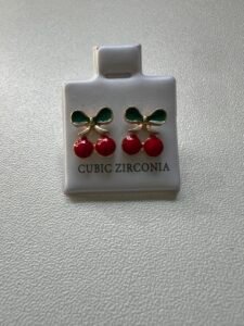 Pendiente cereza 5