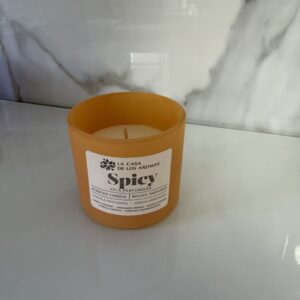 Vela spicy , olor naranja con canela