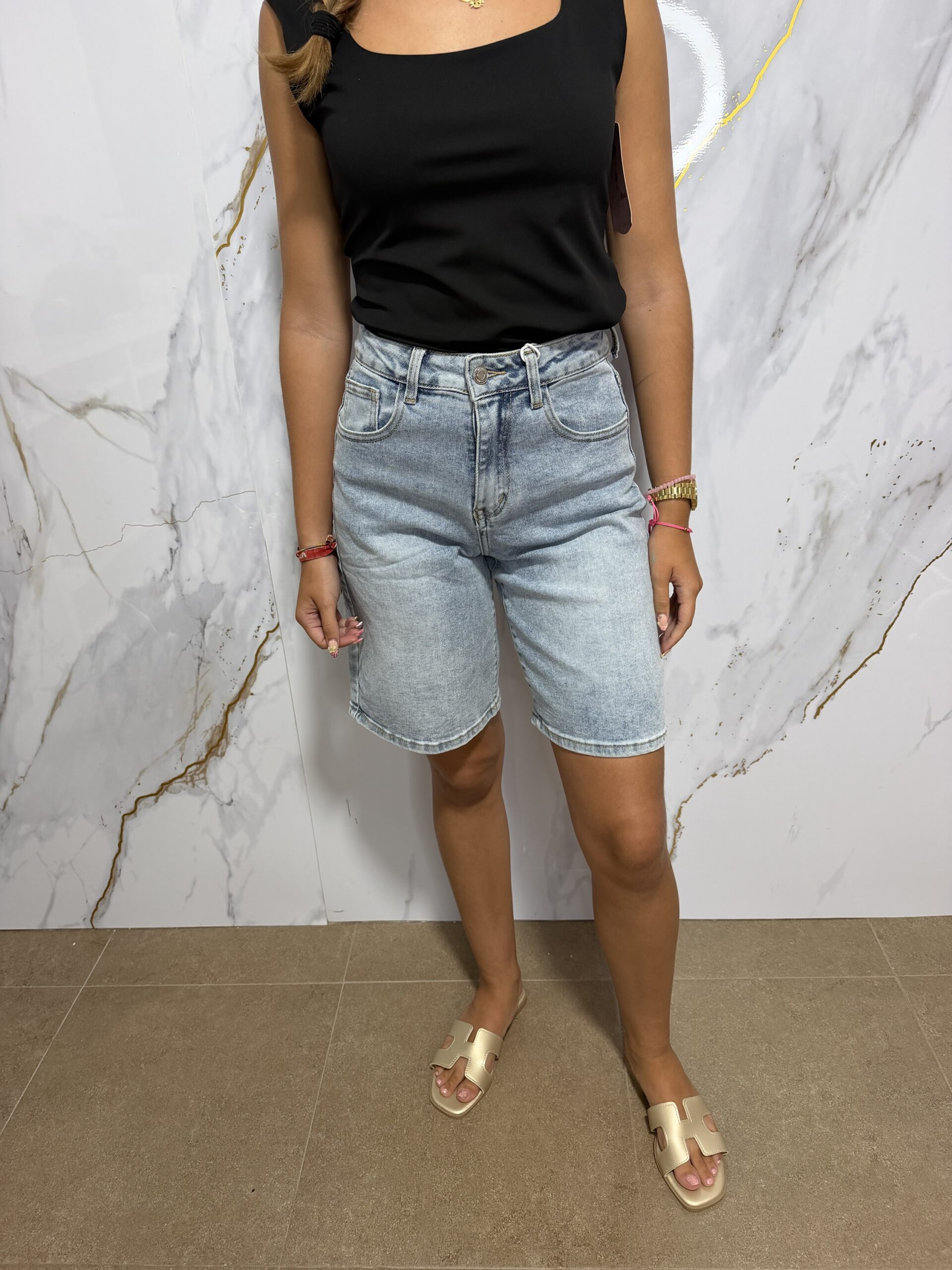 Pantalón denim clásic