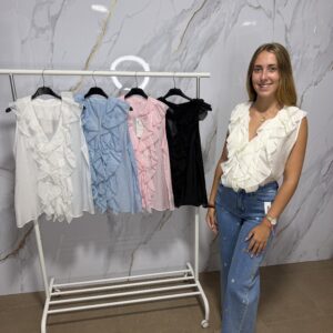 Camisa romántica