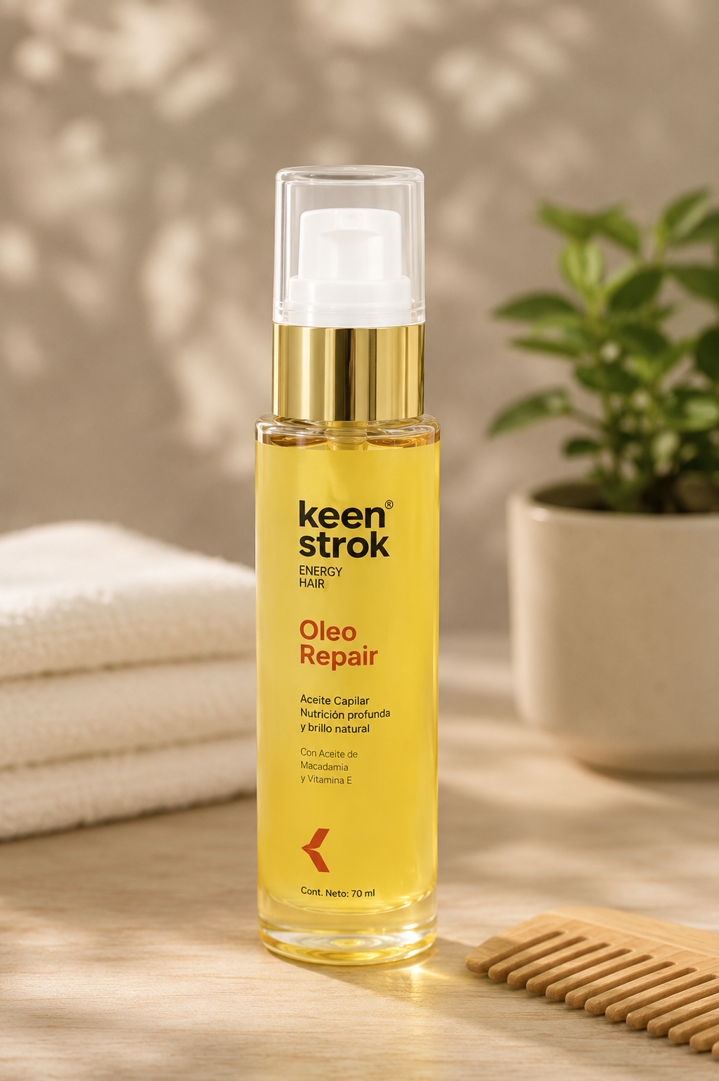 Keen strok aceite reparador 100ml